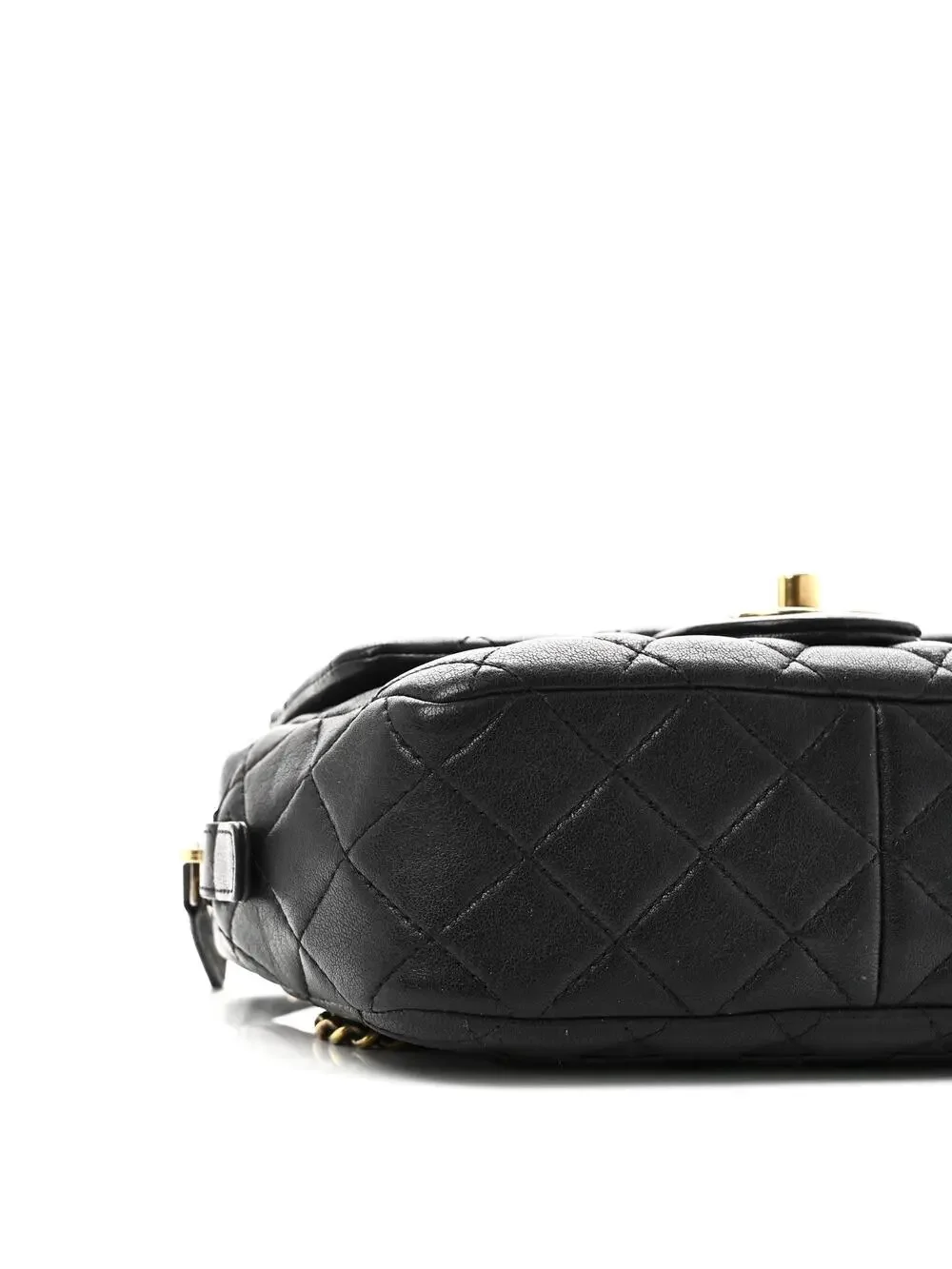 Chanel Sheepskin Quilted Trapezio #330089C32B